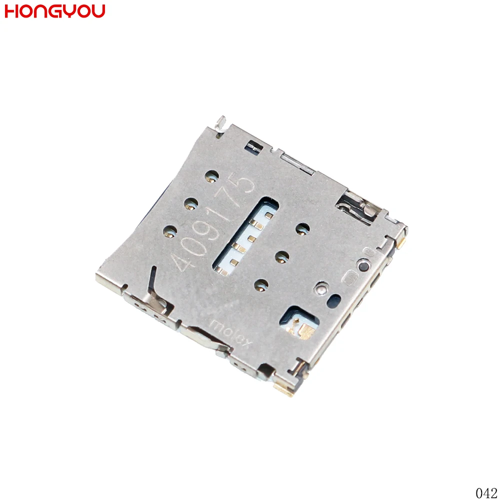 SIM Card Tray Slot Holder Socket Connector For Huawei honor P6 P6-C00 P6-U00 P6-T00 MediaPad X1 7D-501U