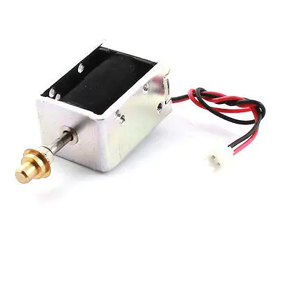 

DC 12V 500g Force 3mm Stroke Linear Push Pull Type Solenoid Electromagnet XWJ