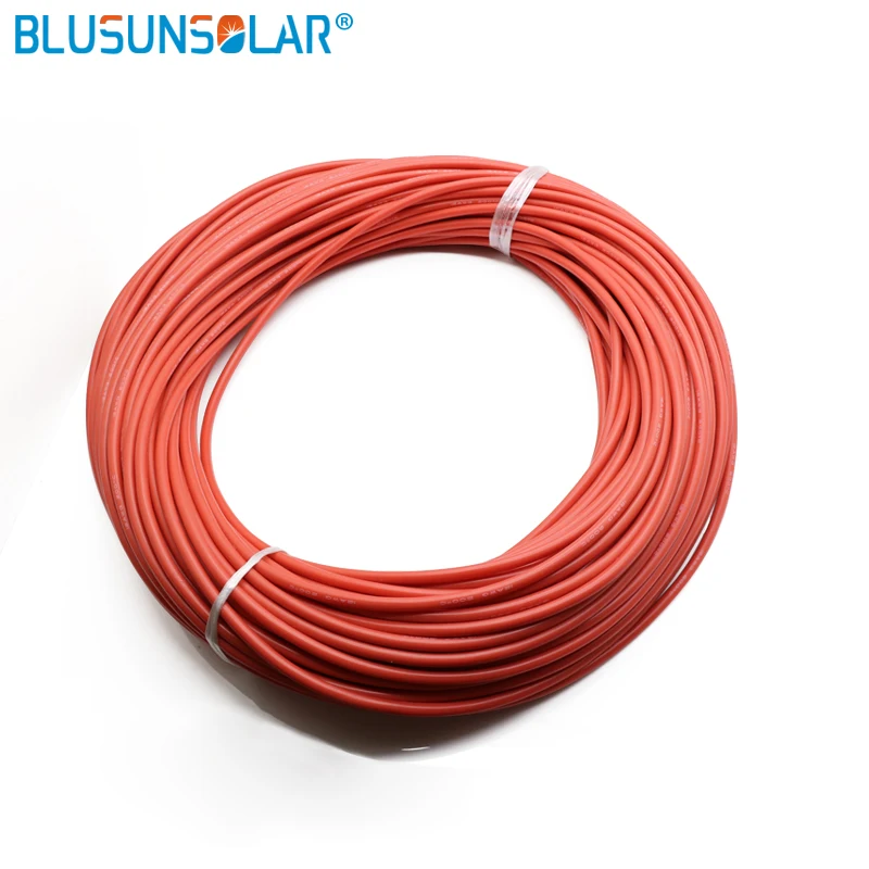 

100 Meters/Roll 12 AWG Super Soft and Flexible Silicone Rubber Wire Cable Black/Red