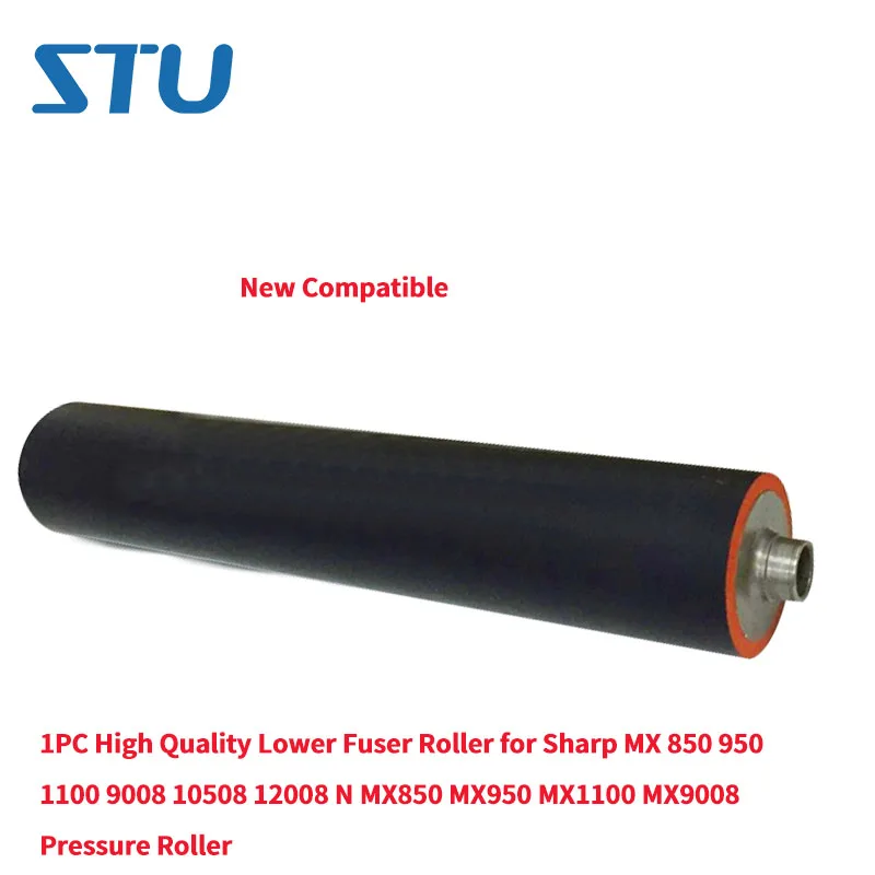 

1PC High Quality Lower Fuser Roller for Sharp MX 850 950 1100 9008 10508 12008 N MX850 MX950 MX1100 MX9008 Pressure Roller