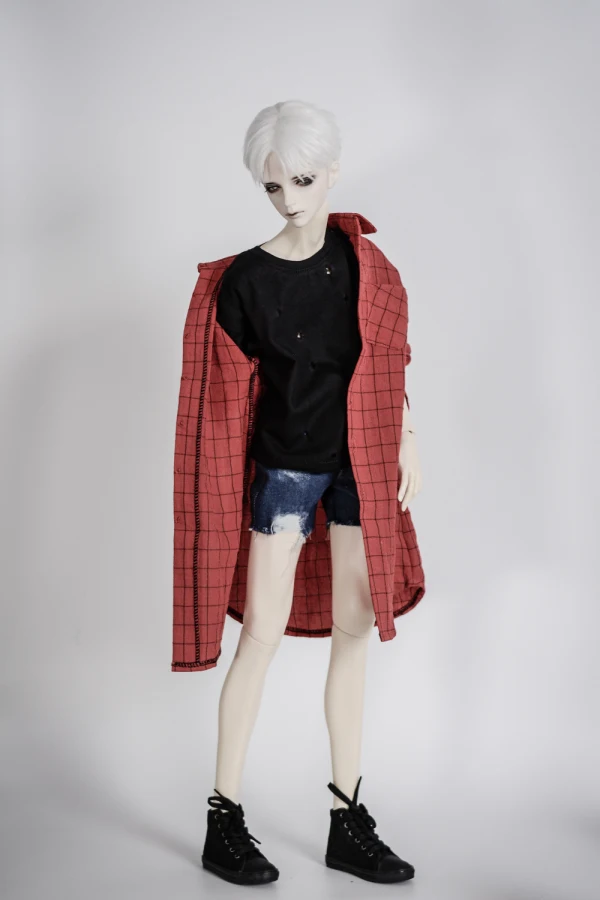 1/4 1/3 escala bjd camisa longa casaco para bjd/sdmsd sd13 menina ssdf tio roupas não incluídas boneca e outros acessórios e2345
