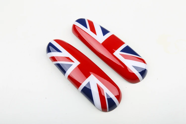 Car Decoration Union Jack Style Door Inner Handle Cover Mini Cooper Countryman R60 2012/2013-Year Up(2PCS/SET)