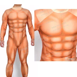 YOY-ZENTAI High Quality Super Hero Muscle Padding Costume Muscle Suit