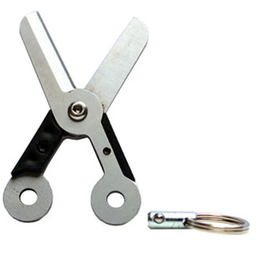 Mini Portátil Tesoura de Aço Inoxidável