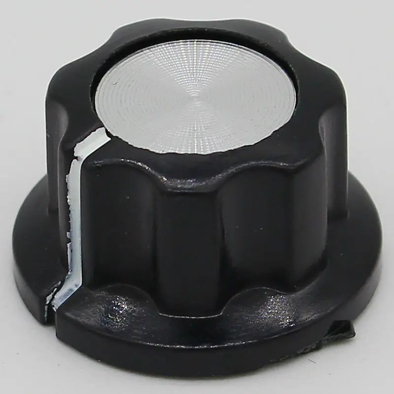 10pcs Bakelite knob Rotary Pot Switch Skirt knob, A01 D 20mm H 12mm Hole Diameter 6mm