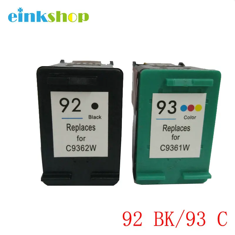 einkshop  Ink Cartridge Compatible for hp 92 93 For PhotoSmart C3100 C3110 C3150 C3183 C3180 PSC 1510 1600 Printer