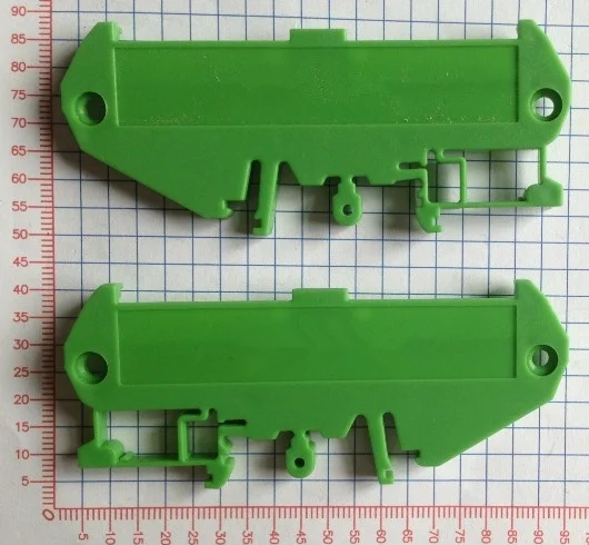 10 Set tipo di estrusione articolo per JUM72-B modulo piastra laterale deflettore modulo scheda per scheda PCB