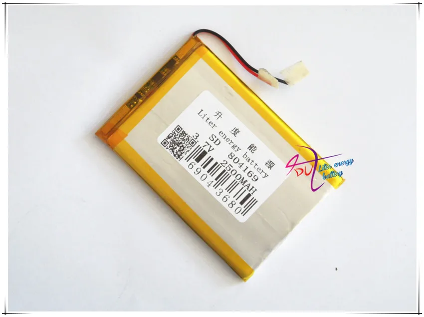 Mobile power supply 804169 2500MAH polymer battery lithium polymer battery