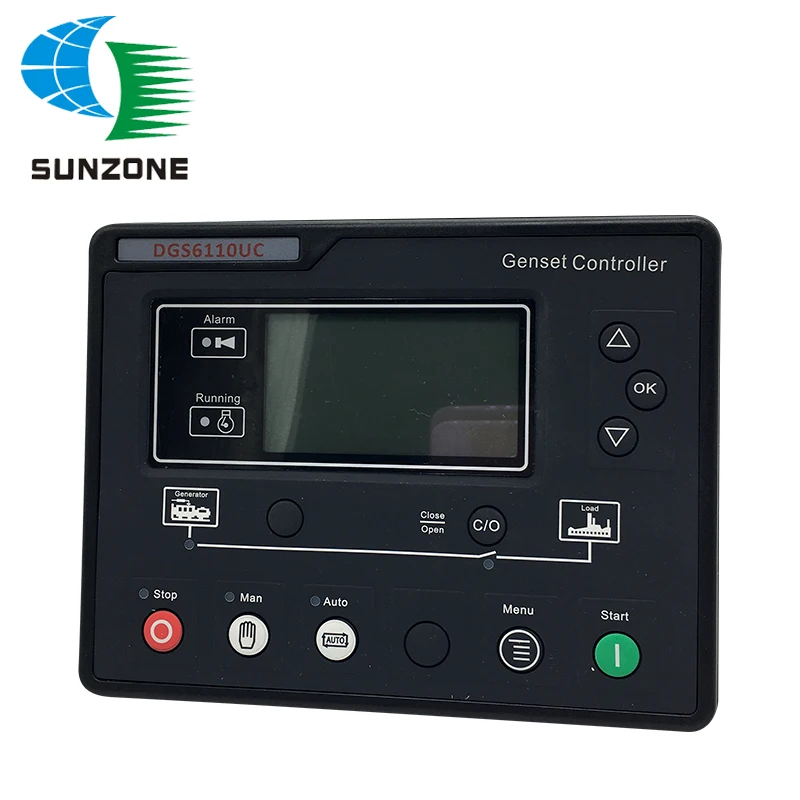 6110UC Genset Controller AMF Function With R485 Port Replacement For HGM6110UC