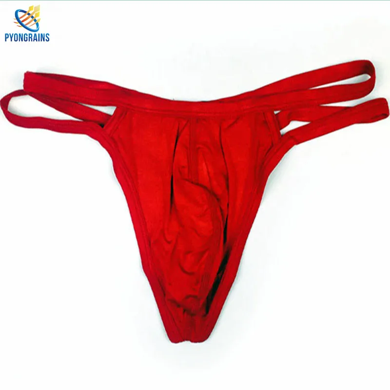 

2016 New Mens Pouch Bag Man Sexy Gay Underwear Backless Jockstrap Gay Cotton Thongs G-Strings Gay Underwear Bikini Thong Men