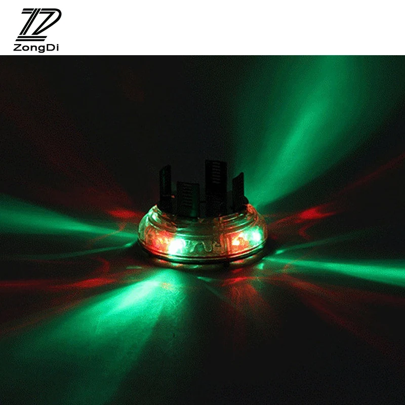 ZD 1X Car wheel hub light Solar LED Wheel hub lamp For Nissan qashqai j11 Renault megane 2 3 duster captur clio 4 Jeep Infiniti