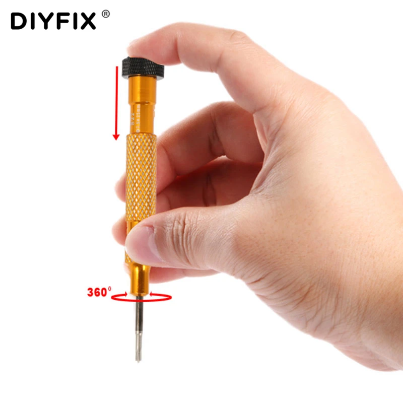 DIYFIX Precision Screwdriver 2.5mm Phillips for iPhone 5 5S 5C 6 6Plus Logic Board Blossom Core Screw Repair