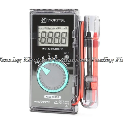 KYORITSU 1019R Digital Multimeters True-RMS,Large Display Hard Case