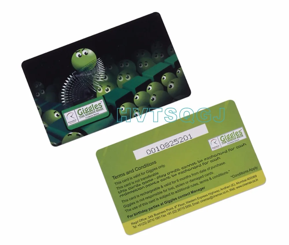 500 Uds impresión personalizada 125KHZ/13,56 MHz RFID ic \ id tarjetas de visita VIP Pirnting para Control de acceso