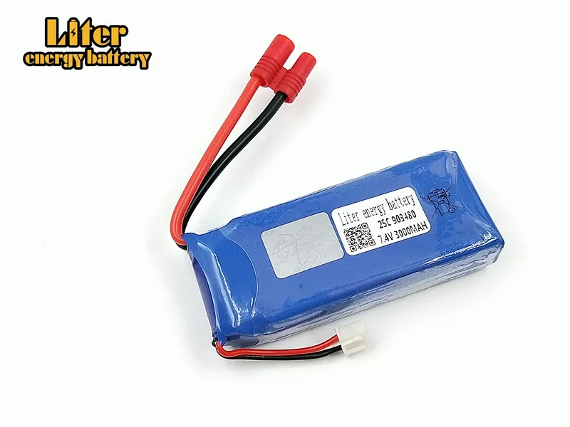 RC Drone syma x8 x8c x8w x8g Quadcopter Parts Lipo extra Battery Spare Toys 7.4v 2500mAh 903480 25c with Over current protection