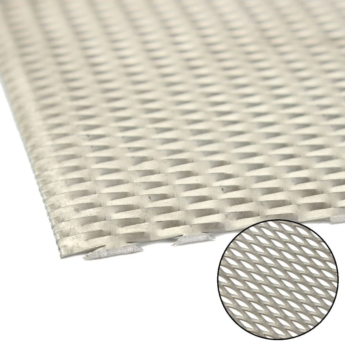 1pcs 200mm*300mm*0.5mm New Metal Titanium Mesh Sheet Perforated Plate Expanded