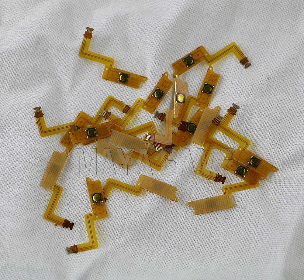 50 قطعة زر التبديل المنزلي كابل مرن للوحة المفاتيح لـ 3DSXL 3DSLL الجديد