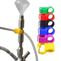 Watch Style Silicone Shisha Hose Holder For Hookah Chicha Narguile Hose Smoking Accessories