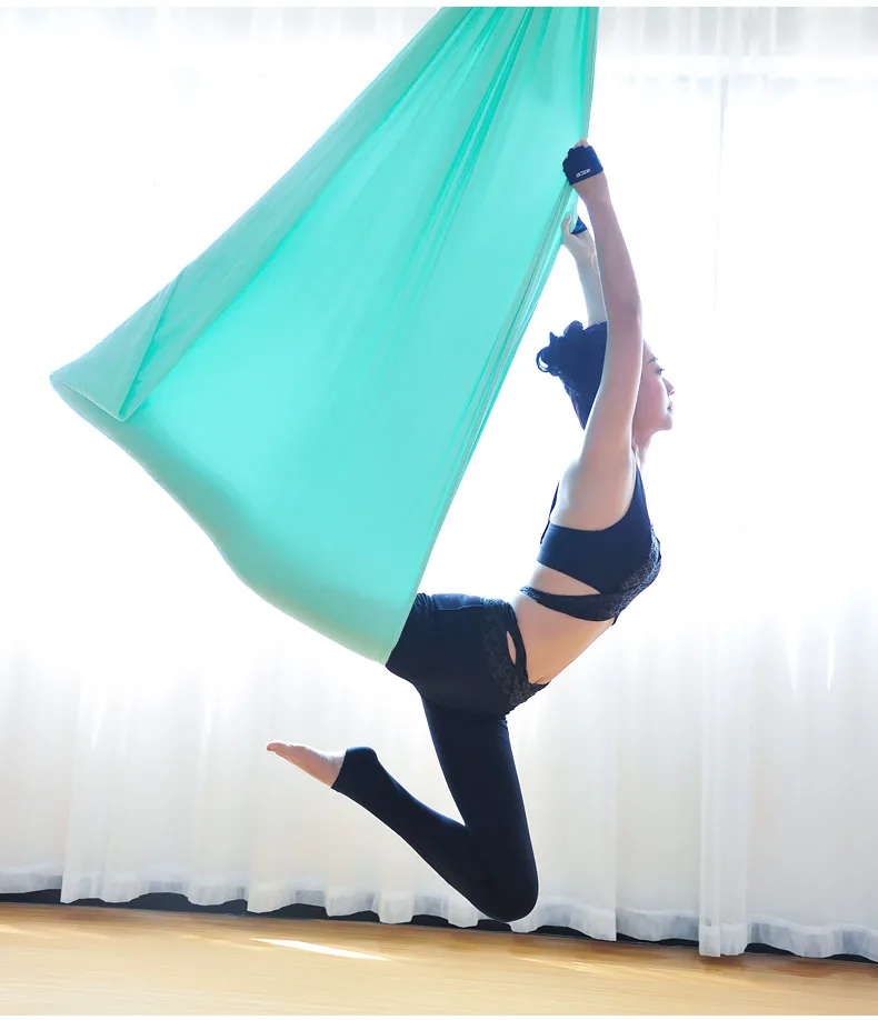 Yoga Flying Swing Anti-Gravity yoga hammock fabric Aerial Traction Device Yoga hammock Equipment for Pilates body shaping