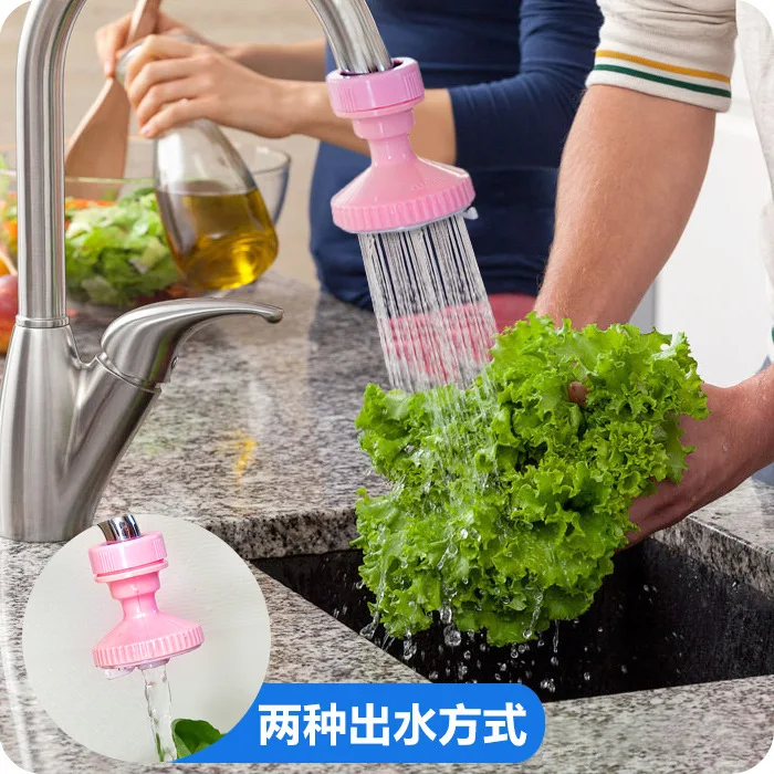 

Creative Adjustable Kitchen Splash Shower Faucet Head Nozzle Faucets Bathroom Tap Water Saving Device