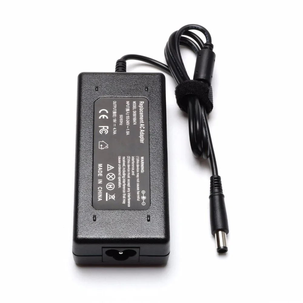 19V 4.74A DC7.4*5.0MMCharger Adapter For HP Elitebook 8460p  8470p 2560p 6930p 8560p 8540w 2570p 8540p 8570p 2760p 2170p 8530w