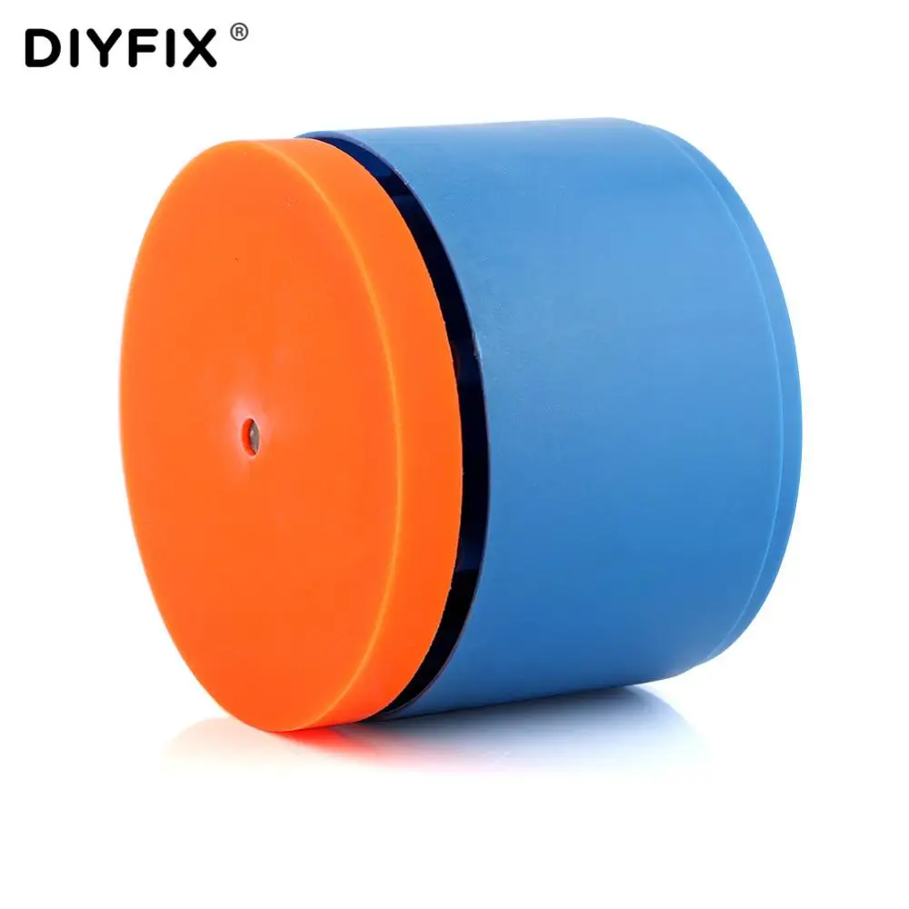 Diyfix mini caixa de armazenamento magnética, organizador de chave de fenda para desktop, caixa de armazenamento para chave de fenda, pinças e gravador 360