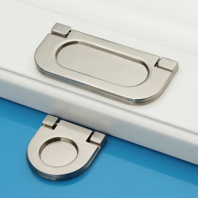 Hole CC 25/64mm Hidden Handle Kitchen Cabinet Knobs Furniture Door handle Bedroom Drawer Pull Hardware Accessories