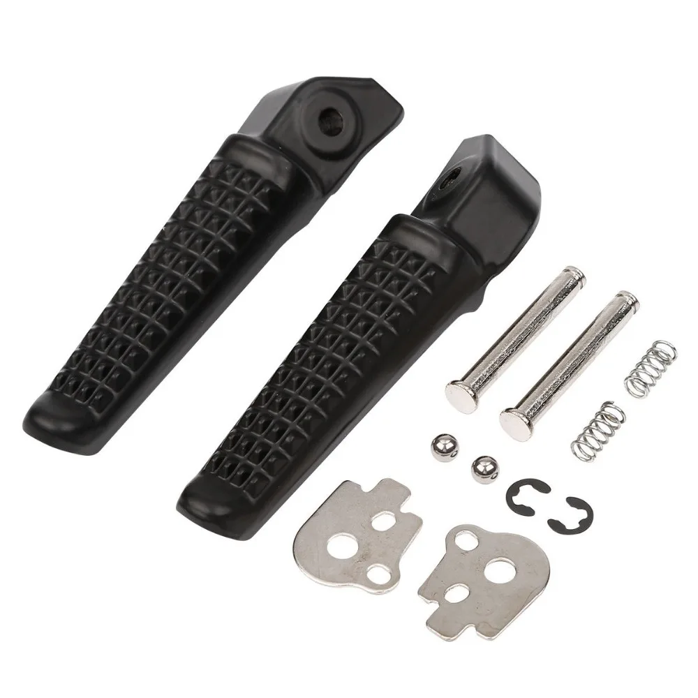 Matt Black Rear Footrests Foot Pegs For Honda CBR600 F2 F3 VFR750 CBR954 CB1000