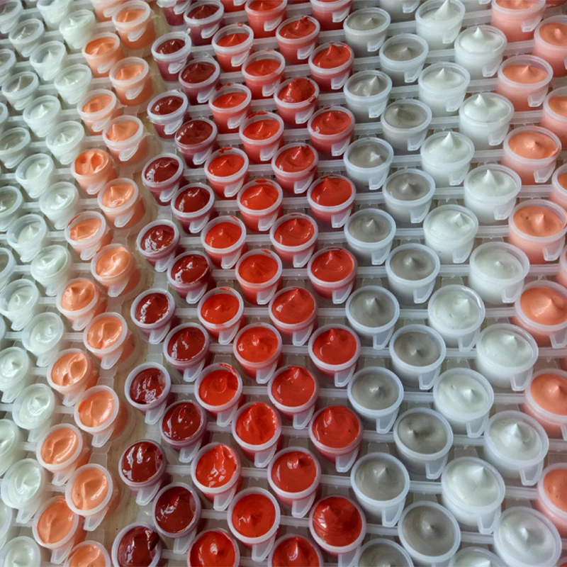 CHENISTORY Only Acrylic Paint DIY Painting By Numbers Kits Have No Include Canvas And Brushes Extra Color Finished Your Painting