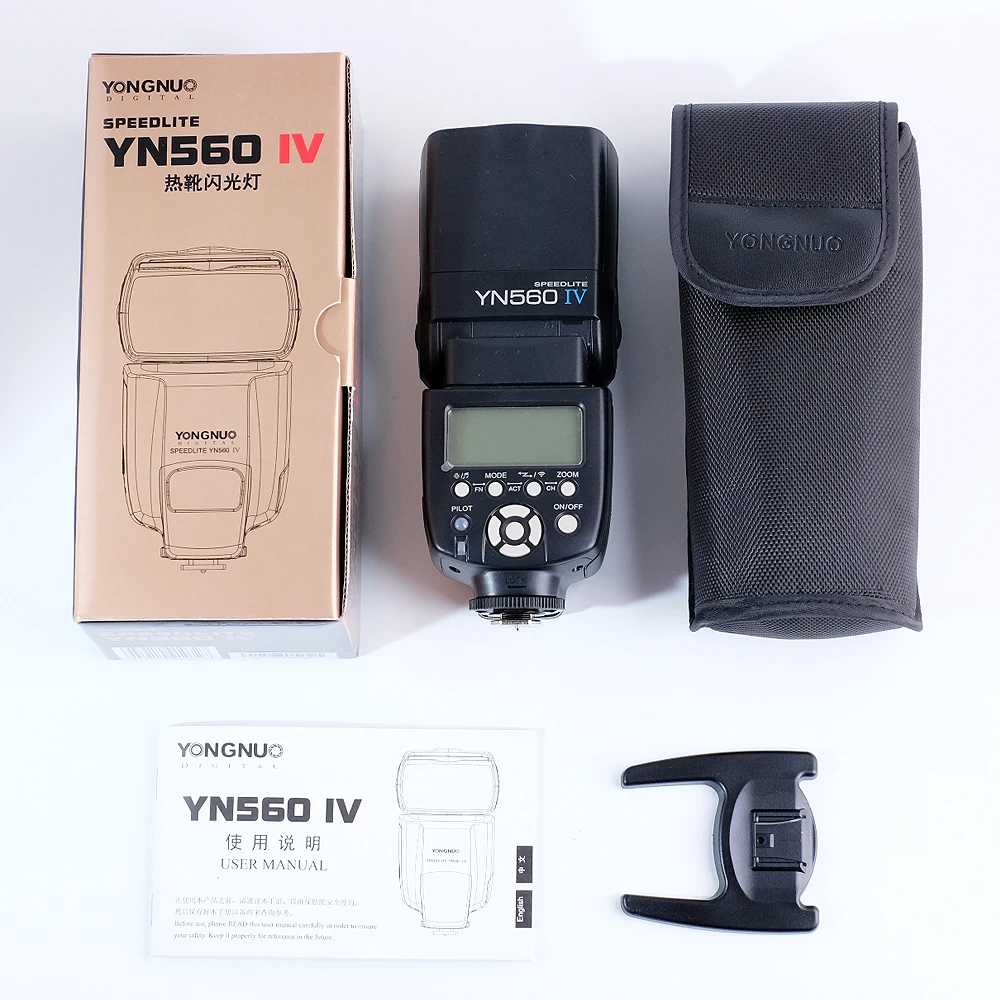 Yongnuo YN560 IV 560IV Flash Speedlite Light with RF603 II Wireless Flash Trigger Radio Kit for Canon Nikon Fuji Camera