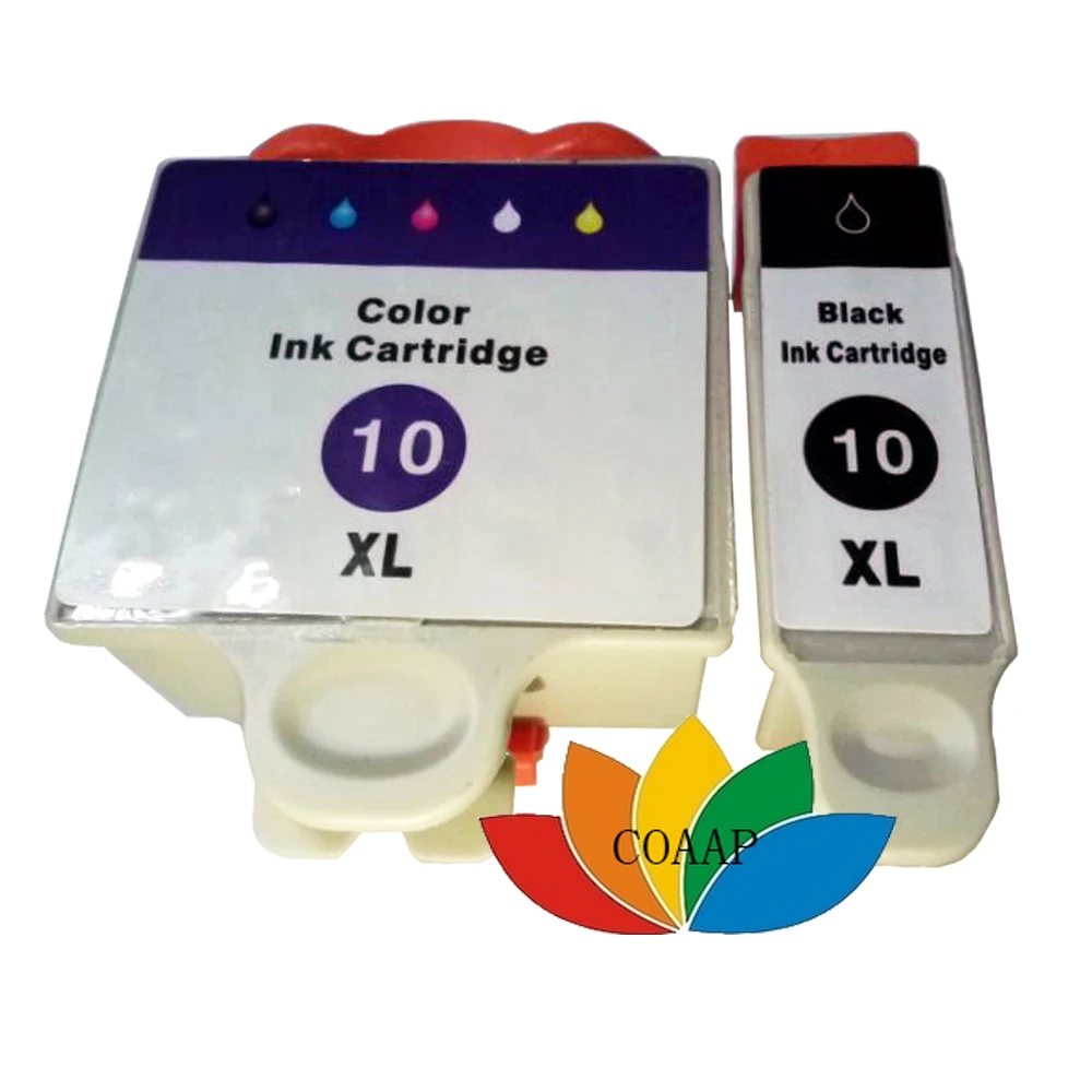 2 PCS Kodak 10 Compatible Ink Cartridge For Kodak 5100 5300 5500 All-in-One