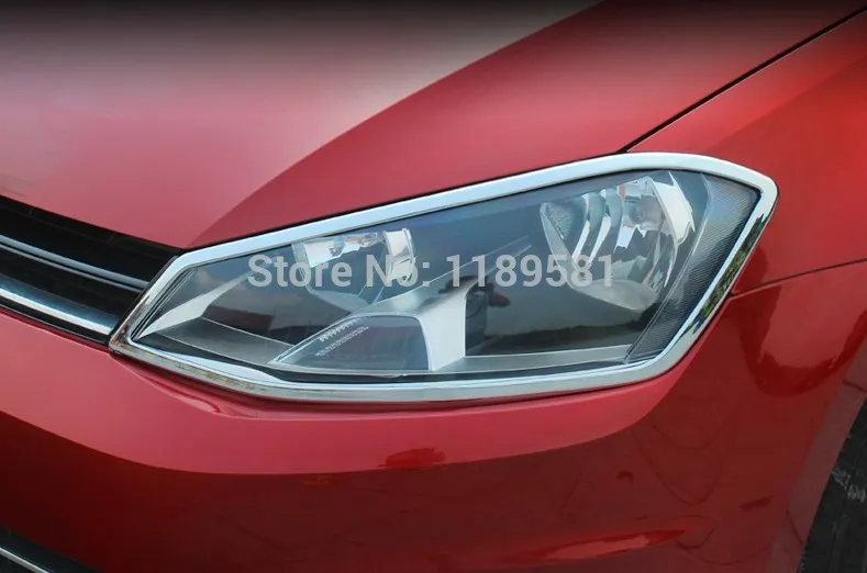 

Хромированная накладка на фару для VW Golf 7 MK7 2014 2015 2016 ABS