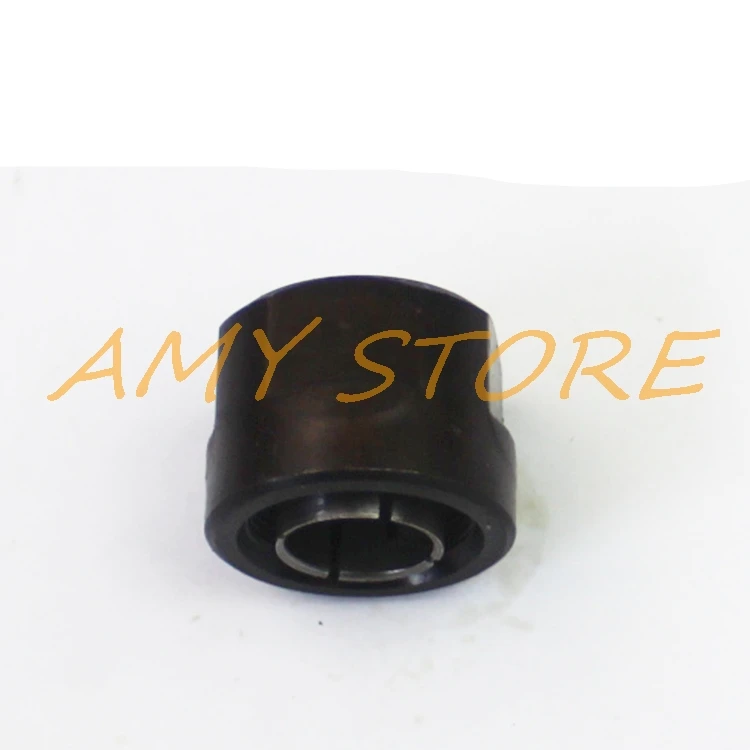 12.7mm Black Metal 1/2" Collet Nut Plunge Router Parts for Makita 3612 Engraving Machine plunge router 20 x 27mm