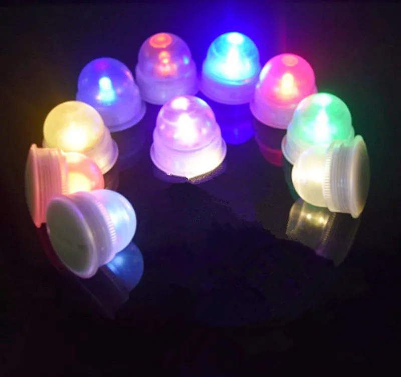 LED Acorn Light Waterproof Float/Hang Lantern Balloon Lamp Remote controlled Wedding Table Centerpiece party Decorati-Multicolor