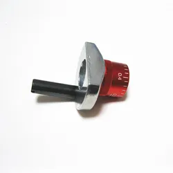 Free Shipping Metal Handle Wheel & Hand Shank Set with Scale Zhouyu The First Tool Metal Mini Machine Accessory