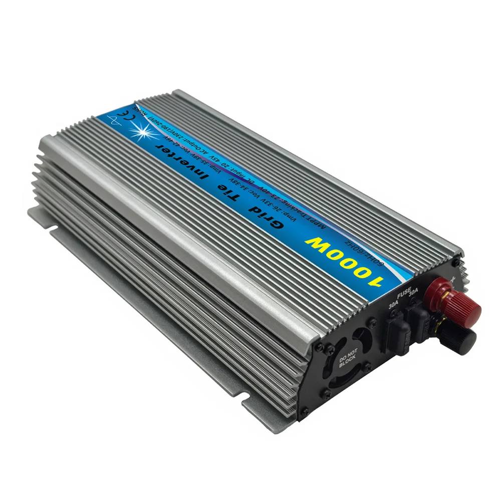 

Grid Tied Inverter 1000W AC Output Power Solar Panel Photovoltaic 10.5-28V 20-45V DC DC Converter Inverter Mains