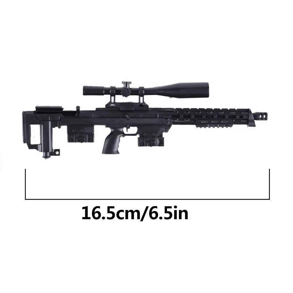 1/6 Scale DSR1 Rifle Gun Model Assembly Puzzles Building Bricks Gun Soldier Rifle Weapon For Action Figure