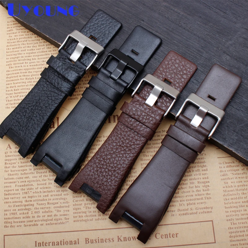 Genuine leather watch strap for diesel DZ1216 DZ1273 DZ4246 DZ4247DZ287 watch bracelet mens watchband wristwatches band