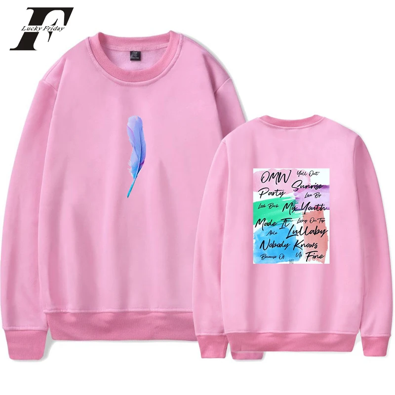 

GOT7 Feather PRESENT YOU Fashion Men Women Capless Sweatshirt Hoodie Pullover Unisex Casual Long Sleeve Sweatshirt Tops XXS-XXXL