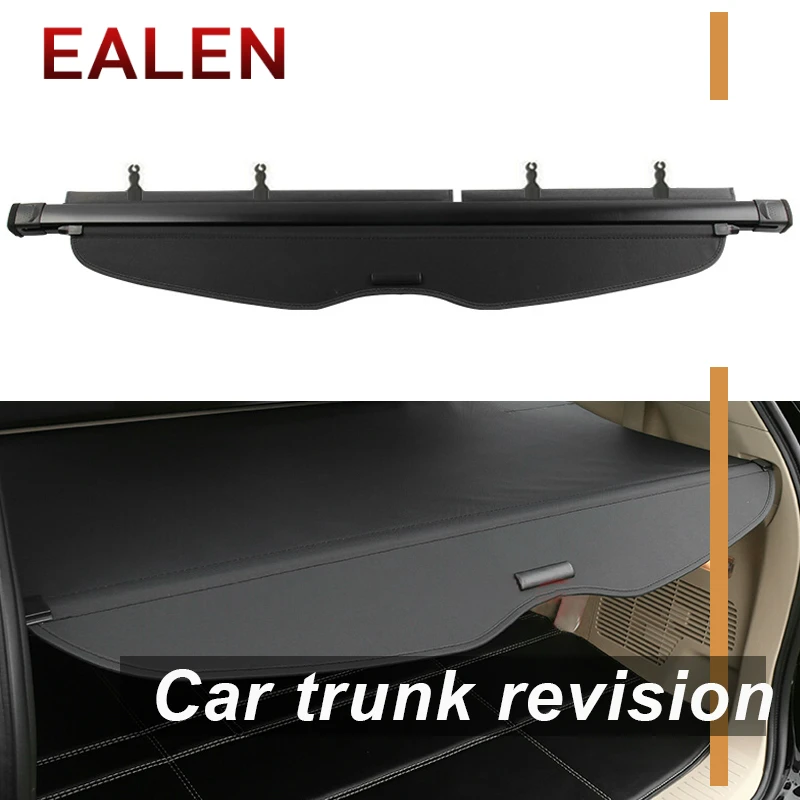 

EALEN For Toyota Highlander 2010 2011 2012 2013 2014 Black Security Shield Shade Car Accessories 1Set Car Rear Trunk Cargo Cover