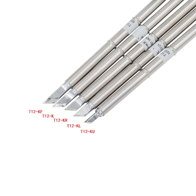 Punte per saldatore serie T12 T12-BC1 T12-BC2 T12-D52 T12-B per stazione di rilavorazione di saldatura Hakko FX-951 FX-952 Punte di saldatura Punture