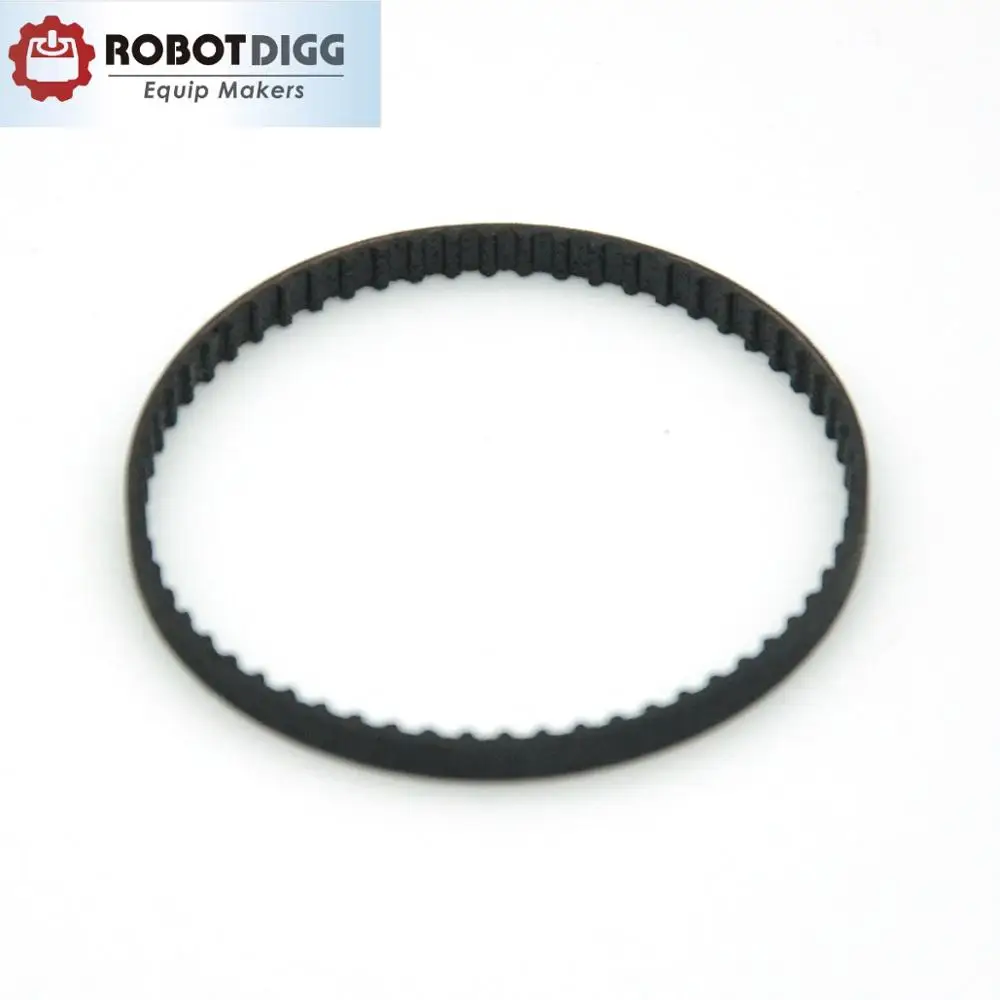 10pcs/lot, MXL Timing Belt, Closed-loop, B76MXL, 3/6mm width