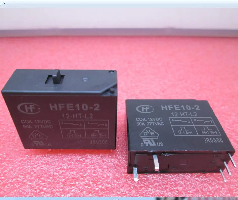 

NEW High power 12V relay Magnetic holding relay HFE10-2 12-HT-L2 12VDC HFE10-2-12-HT-L2 12vdc 50A 277V 12V DC12V 50A 277VAC 5PIN