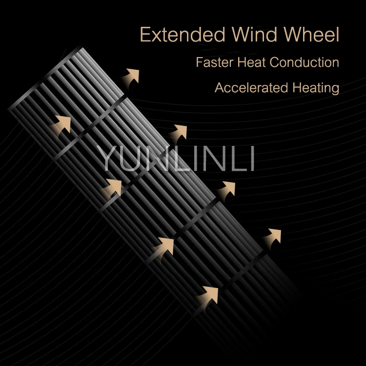 แขวนผนังไฟฟ้าในครัวเรือนเครื่องเป่าลมอุ่นห้องนั่งเล่น/ห้องน้ำ Dual ใช้ไฟฟ้าอุ่น XZ-NSB-200BL