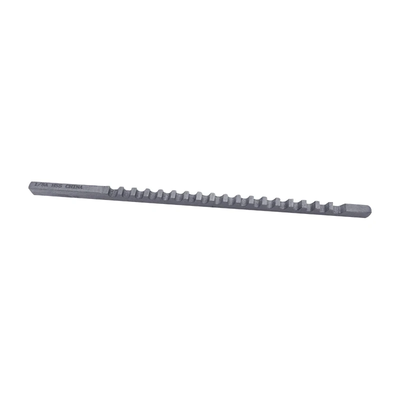 Broach 1/8 Een Push-Type Spiebaan Broach Inch Sized Hss Snijgereedschap Voor Cnc Machine