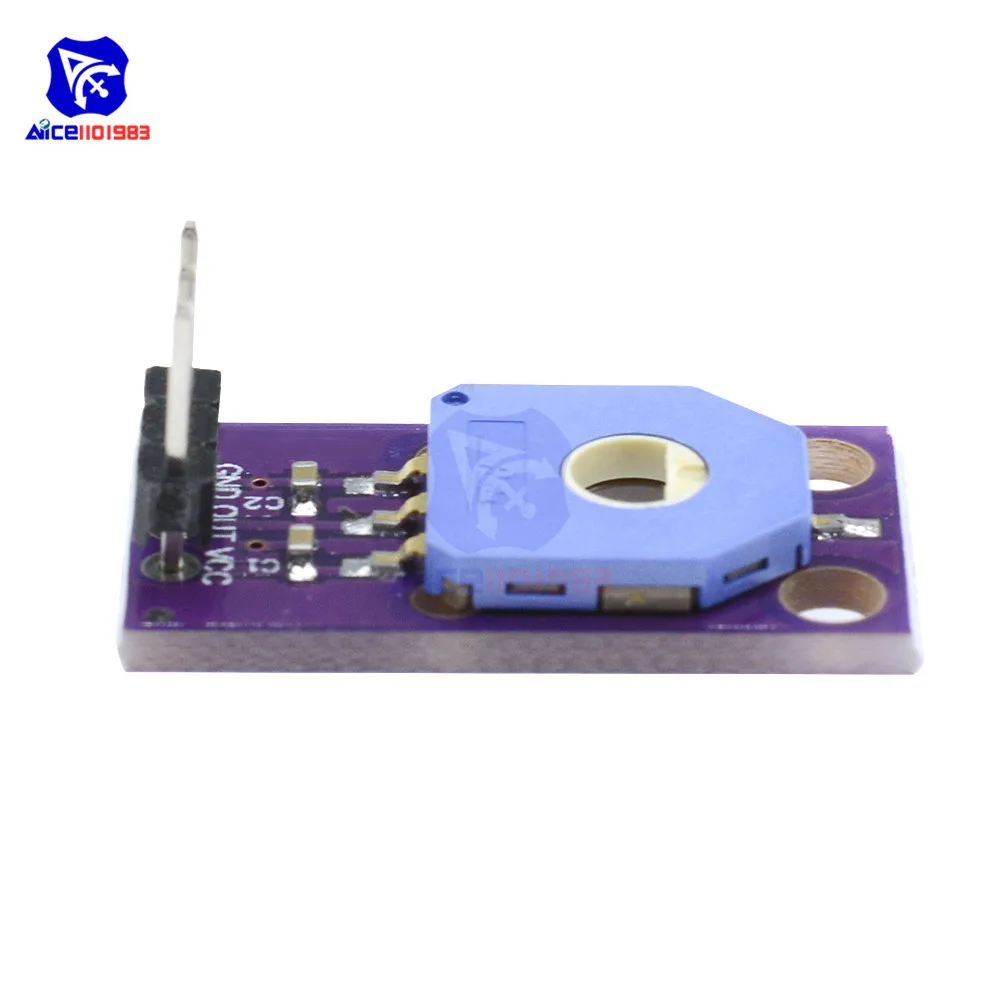 HW-526 Rotation Angle Sensor Module SV01A103AEA01R00 Trimmer 10K Potentiometer Sensing Module with Pin for Arduino