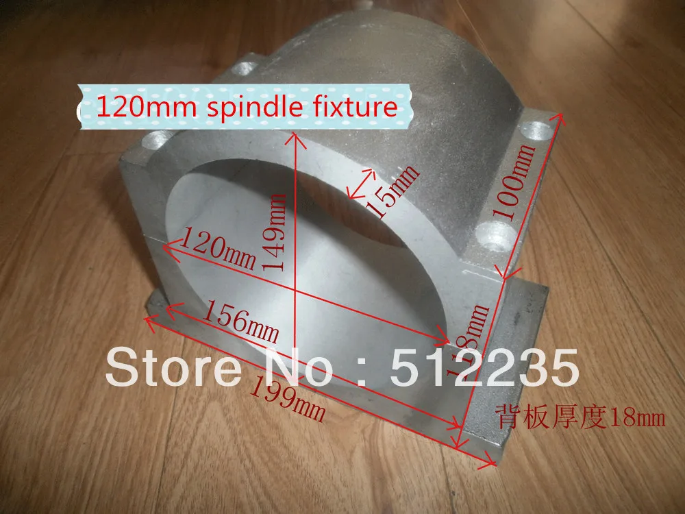 

Diameter 120mm spindle motor fixture /cnc spindle motor mount bracket Clamp for cnc router cnc engraving machine