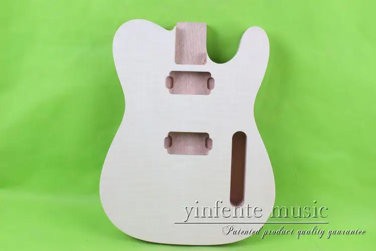 

neck fingerboard ebony mahgang made body mahogany wood made maple one set Unfinished electric guitar