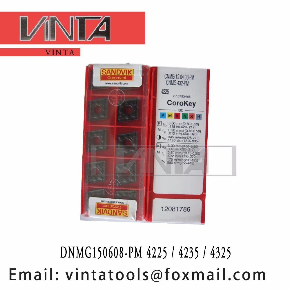 

High quality DNMG150608-PM 4225 / DNMG150608-PM 4235 / DNMG150608-PM 4325 cnc carbide turning inserts