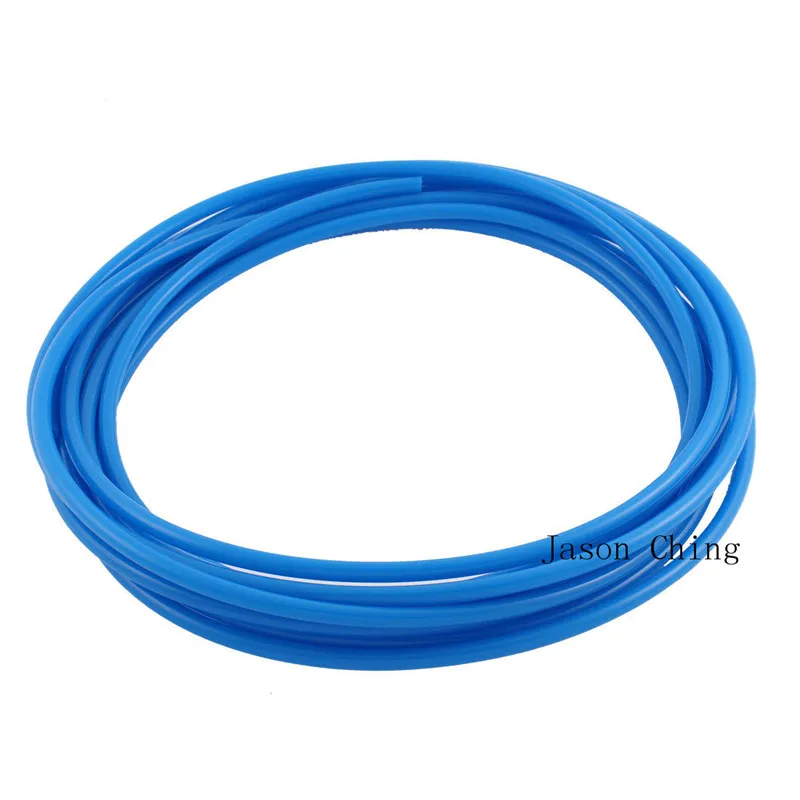 PU Air Pipe Tube Pneumatic Hose OD 6mm x4mm ID For Pneumatics 10M Blue Color